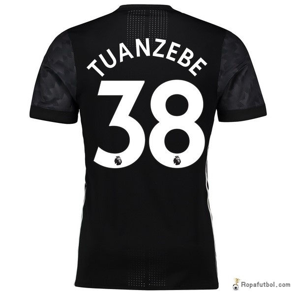 Camiseta Manchester United Replica Segunda Ropa Tuanzebe 2017/18 Negro